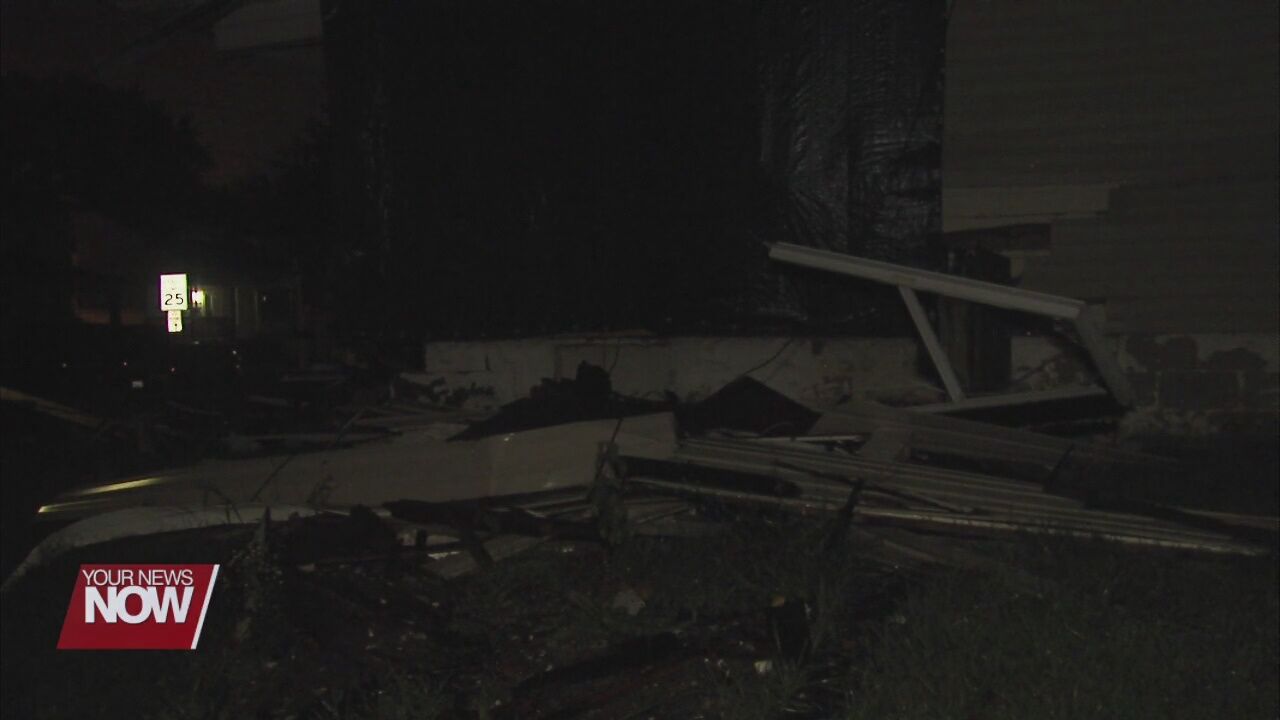 Police chase ends with car crashing into Lima home